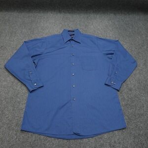jerry garcia long sleeve dress shirt J.Garcia Jerry long sleeve purple Striped Large 16 1/2 34/35 Dress Shirt  Nice